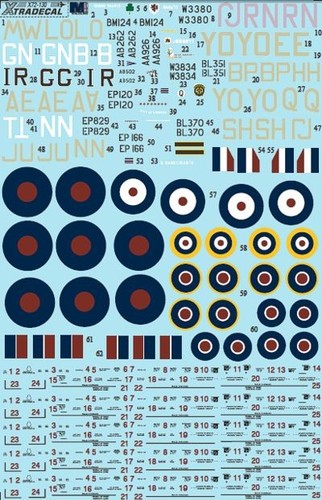 Xtradecal spitfire mk - xtradecal,